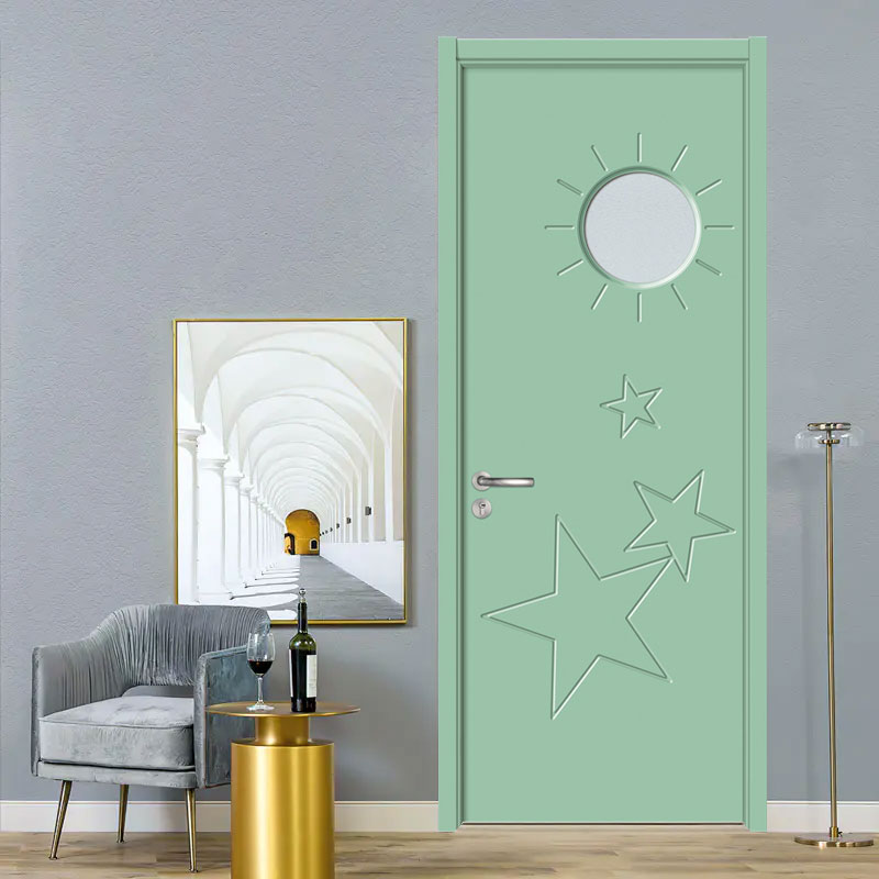 GA20-113 Cartoon PVC MDF Innenraumtür